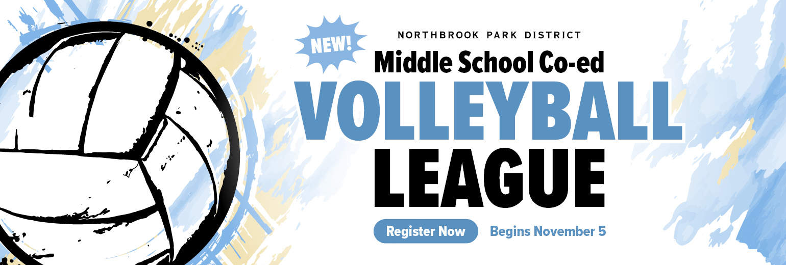 Middle School Co-ed Volleyball League Begins November 5 | Register Now