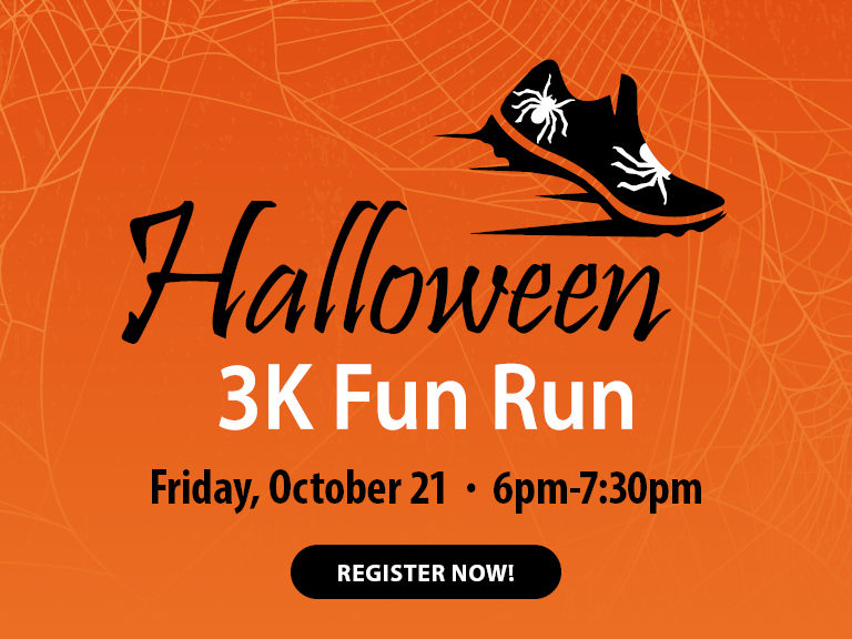 Halloween 3K Fun Run on October 21