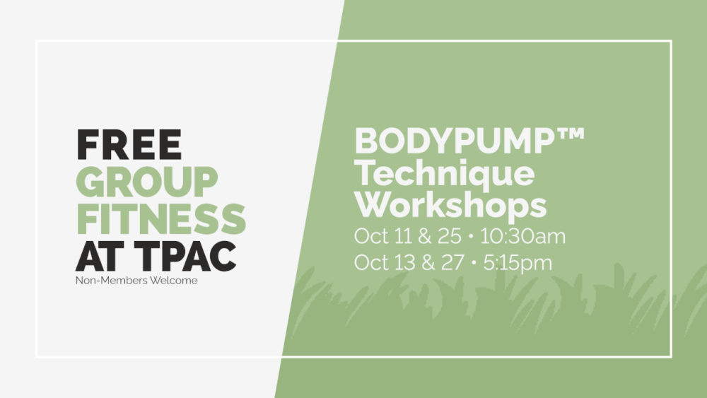 BODYPUMP™ Technique Workshops at Techny Prairie Activity Center